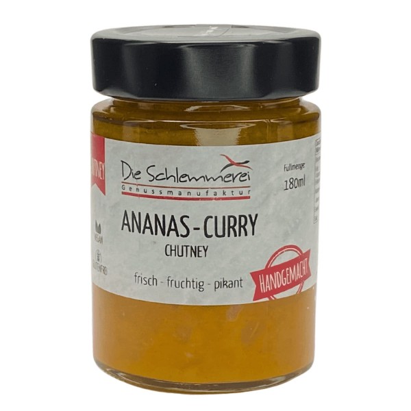 Die Schlemmerei Ananas-Curry Chutney bei WasRegionales