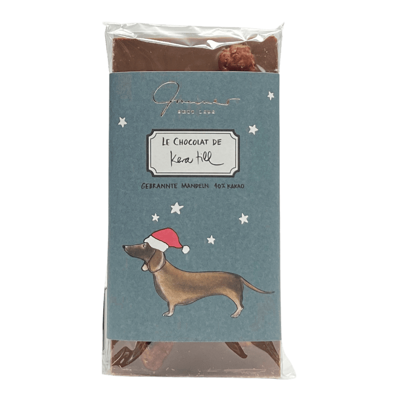 Tafelschokolade Kera Till Christmas Dog von Gmeiner Chocolatier | bei WasRegionales