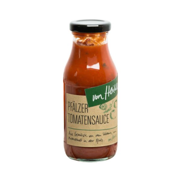 Pfälzer Tomatensauce in der kleinen Flasche von Heike bei WasRegionales